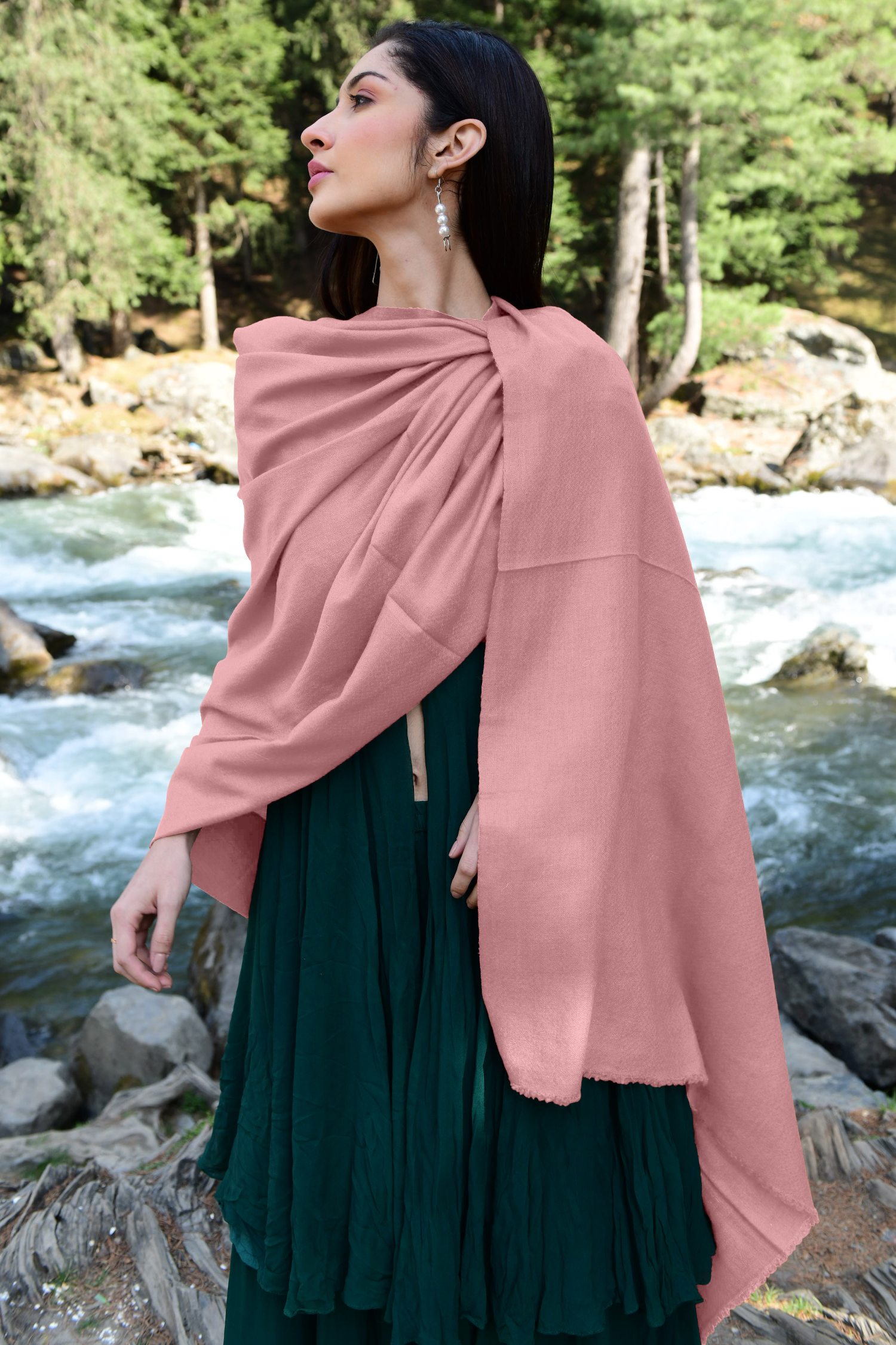 Pure Pashmina Cashmere Wrap