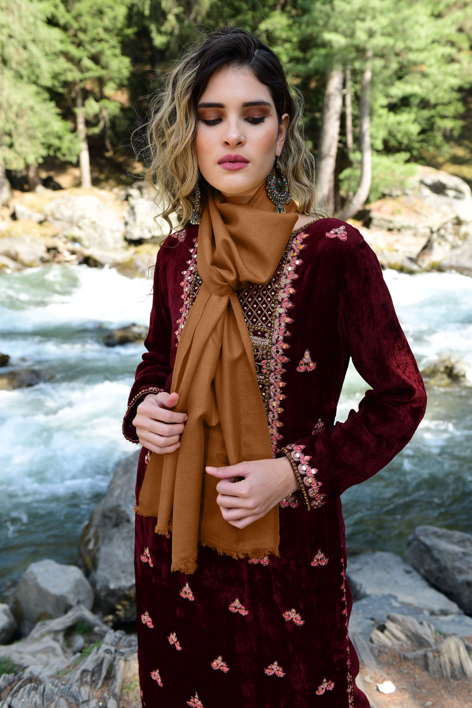 Brown Cashmere Scarf Best Cashmere Scarves