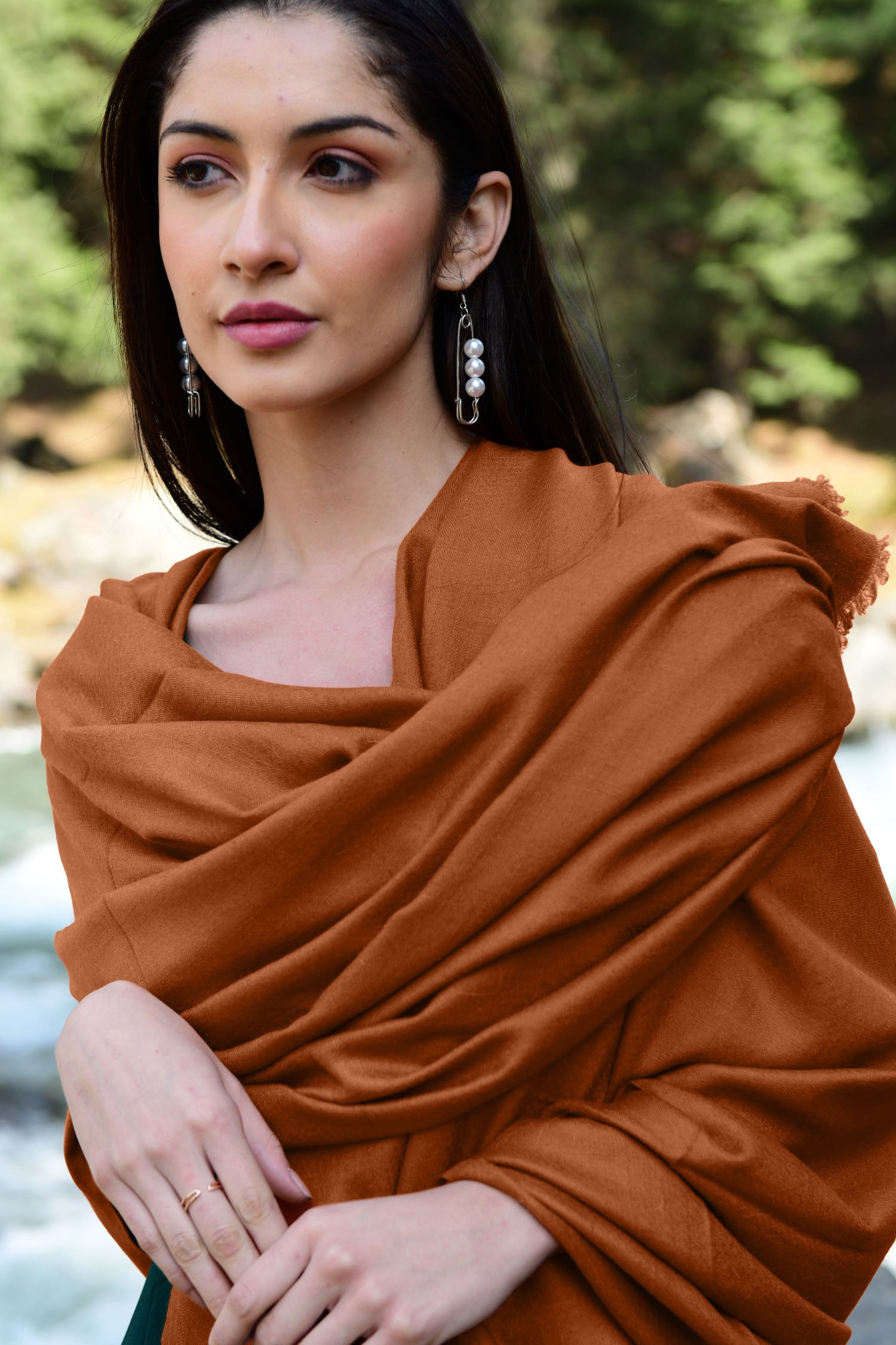 Rust Cashmere Wrap Original Cashmere Wraps