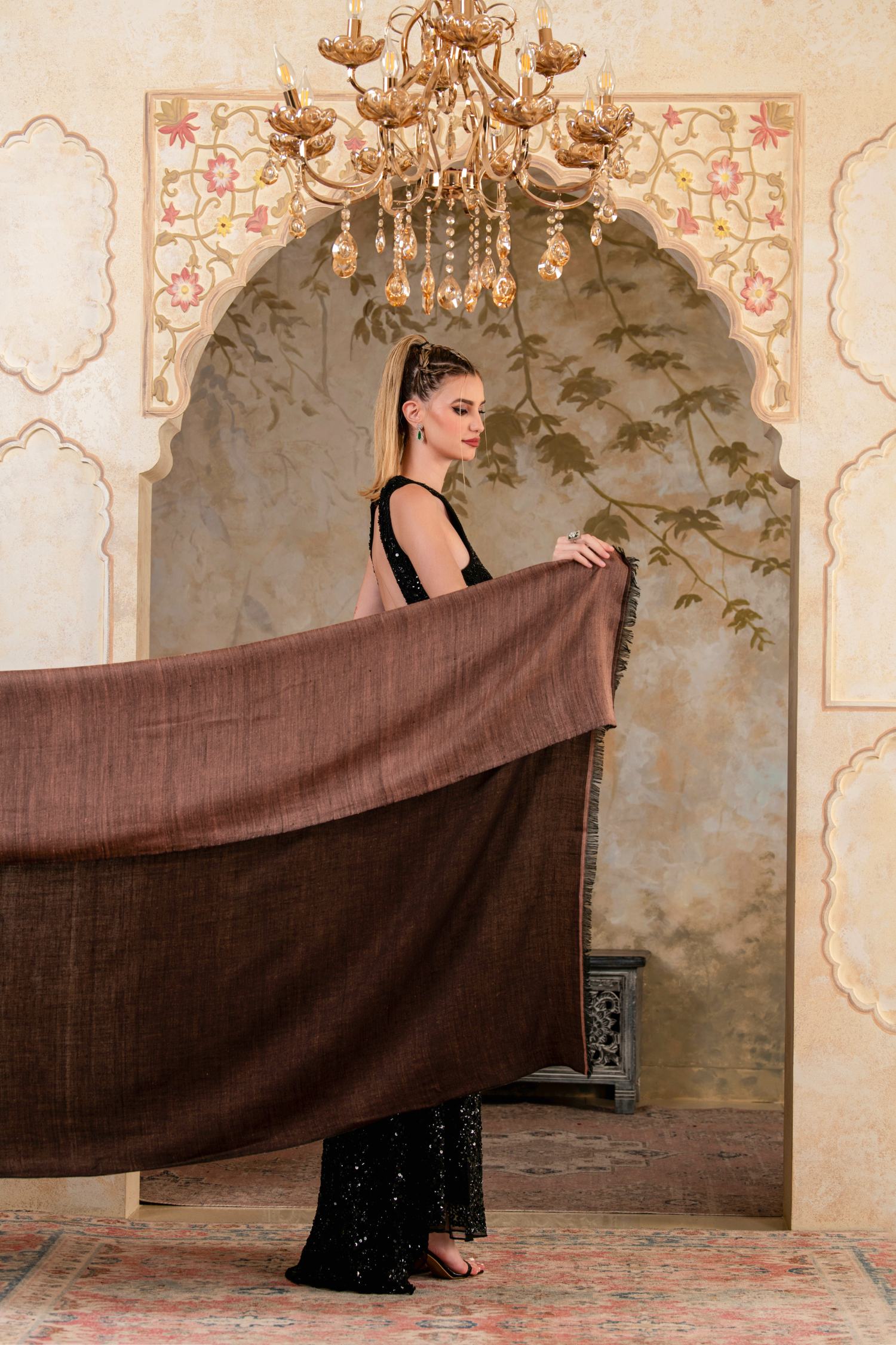 Certified Reversible Pashmina Shawls Online | Two Sided Pashmina