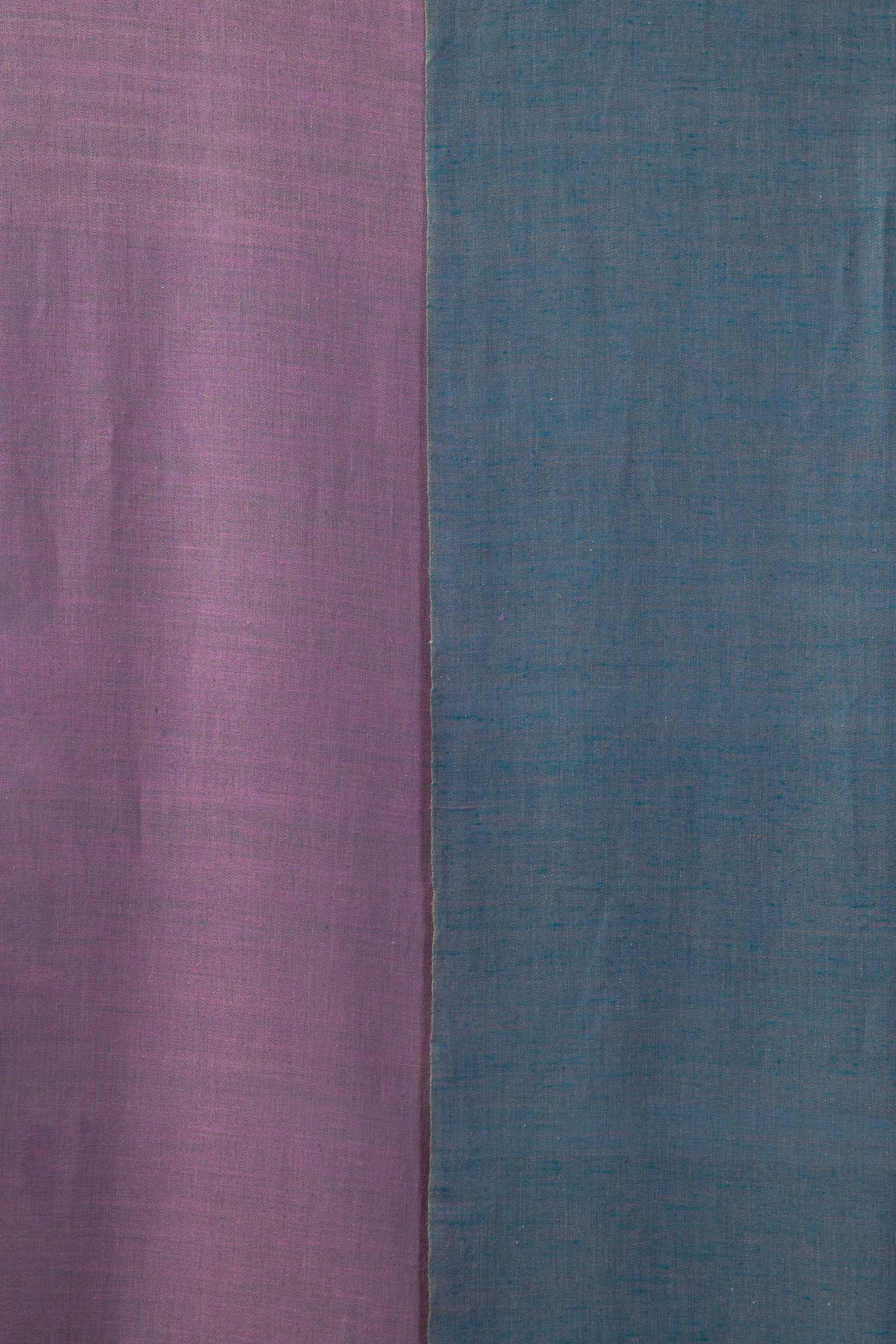 Men's Pashmina Shawl | Blue & Lavender Pashmina Shawl